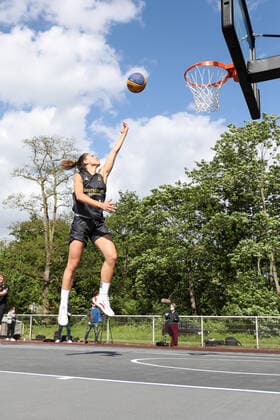 3x3 Damen Basketball Nationalmannschaft Medientraining, 21.05.2021 Theresa Simon - 3x3 Damen Basketball Nationalmannschaft Medientraining 21.05.2021 in Düsseldorf. Copyright: xBEAUTIFULxSPORTS KennyxBeelex