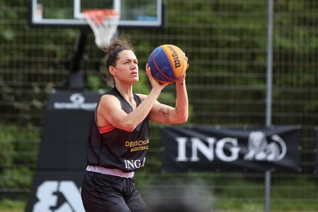 3x3 Damen Basketball Nationalmannschaft Medientraining, 21.05.2021 Stefanie Grigoleit - 3x3 Damen Basketball Nationalmannschaft Medientraining 21.05.2021 in Düsseldorf. Copyright: xBEAUTIFULxSPORTS KennyxBeelex
