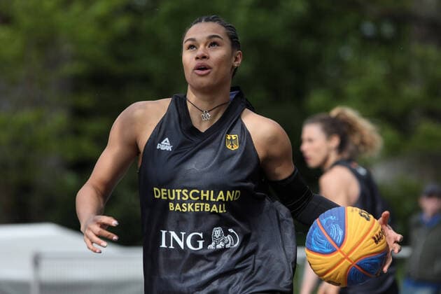 3x3 Damen Basketball Nationalmannschaft Medientraining, 21.05.2021 Satou Sabally - 3x3 Damen Basketball Nationalmannschaft Medientraining 21.05.2021 in Düsseldorf. Copyright: xBEAUTIFULxSPORTS KennyxBeelex
