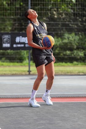 3x3 Damen Basketball Nationalmannschaft Medientraining, 21.05.2021 Satou Sabally - 3x3 Damen Basketball Nationalmannschaft Medientraining 21.05.2021 in Düsseldorf. Copyright: xBEAUTIFULxSPORTS KennyxBeelex
