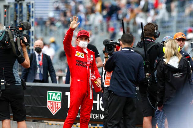 16 Charles Leclerc (MON, Scuderia Ferrari Mission Winnow), F1 Grand Prix of Monaco at Circuit de Monaco on May 22, 2021 in Monte-Carlo, Monaco. (Photo by HOCH ZWEI) Monte-Carlo Monaco