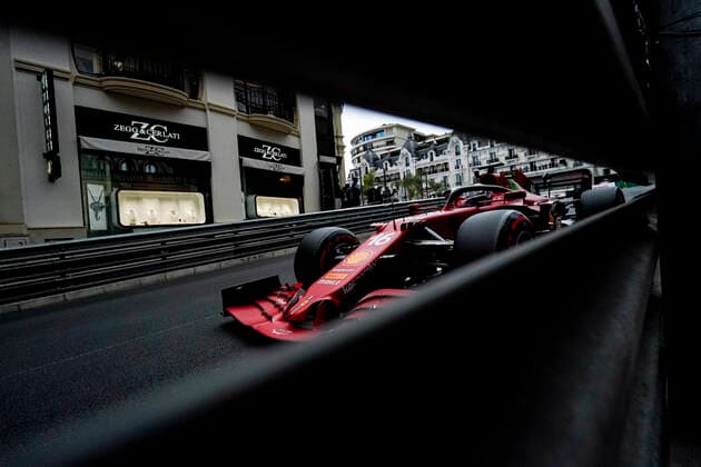 Sport Bilder des Tages May 22, 2021, Montecarlo, Monaco: CHARLES LECLERC of Monaco and Scuderia Ferrari drives during qualifying of the 2021 FIA Formula 1 Monaco Grand Prix in Montecarlo, Monaco. Montecarlo Monaco - ZUMAg147 20210522_zap_g147_110 Copyright: xJamesxGasperottix