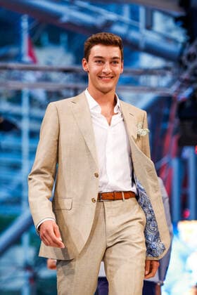 RUSSELL George (gbr), Williams Racing F1 FW43B, portrait at the Amber Lounge fashion show during the 2021 Formula One World Championship, WM, Weltmeisterschaft Grand Prix of Monaco from on May 20 to 23 in Monaco - FORMULE 1 : Grand prix de Monaco - Essais - Monaco - 22 05 2021 DPPI PANORAMIC  00121009__GDN0766