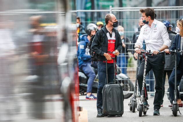 KUBICA Robert (pol), Reserve Driver of Alfa Romeo Racing ORLEN, WOLFF Toto (aut), Team Principal & CEO Mercedes AMG F1 GP, portrait during the 2021 Formula One World Championship, WM, Weltmeisterschaft Grand Prix of Monaco from on May 20 to 23 in Monaco - FORMULE 1 : Grand prix de Monaco - Essais - Monaco - 22 05 2021 DPPI PANORAMIC  00121009__V2_9417