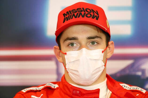 F1 Grand Prix of Monaco 16 Charles Leclerc (MON, Scuderia Ferrari Mission Winnow), F1 Grand Prix of Monaco at Circuit de Monaco on May 22, 2021 in Monte-Carlo, Monaco. (Photo by Zak Mauger LAT Motorsport Images FIA Pool via HOCH ZWEI) Monte-Carlo Monaco Poolfoto HOCH ZWEI Pool Motorsport Images ,EDITORIAL USE ONLY