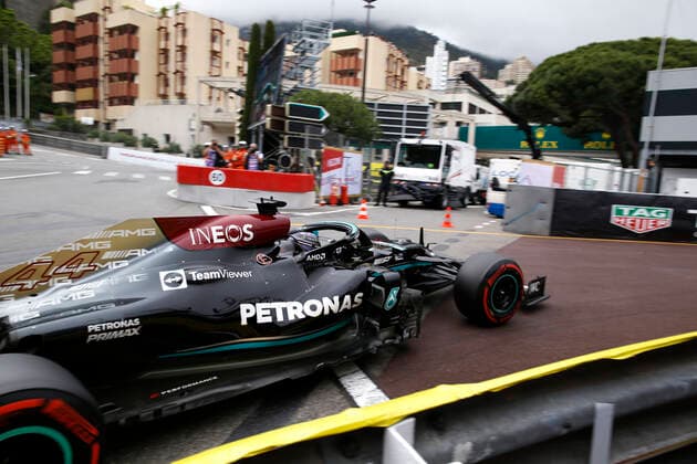 44 Lewis Hamilton (GBR, Mercedes-AMG Petronas F1 Team), F1 Grand Prix of Monaco at Circuit de Monaco on May 22, 2021 in Monte-Carlo, Monaco. (Photo by HOCH ZWEI) Monte-Carlo Monaco