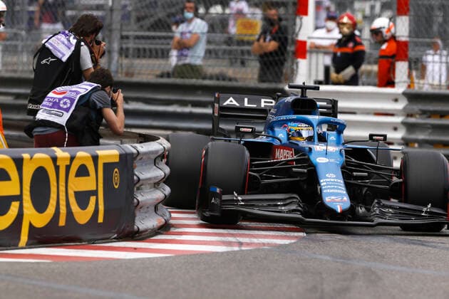 14 Fernando Alonso (ESP, Alpine F1 Team), F1 Grand Prix of Monaco at Circuit de Monaco on May 22, 2021 in Monte-Carlo, Monaco. (Photo by HOCH ZWEI) Monte-Carlo Monaco