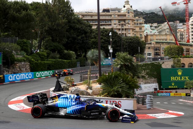 63 George Russell (GBR, Williams Racing), F1 Grand Prix of Monaco at Circuit de Monaco on May 22, 2021 in Monte-Carlo, Monaco. (Photo by HOCH ZWEI) Monte-Carlo Monaco