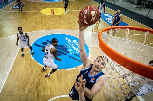 Basketball Berlin 22.05.2021 1. Bundesliga easyCredit-BBL BBL Saison 2020 2021 Playoffs Viertelfinale Spiel 2 Alba Berlin - Hamburg Towers Niels Giffey (Alba Berlin, No.05)