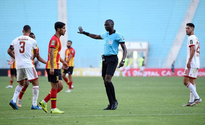 May 22, 2021, Tunis, Tunisia: Bakary Gassama in action during the African Champions League quarter-final match between Esperance Sportive de Tunis (EST) and CR Belouizdad from Algeria at Rades stadiums. Tunis Tunisia - ZUMAs197 20210522_zaa_s197_234 Copyright: xJdidixWassimx