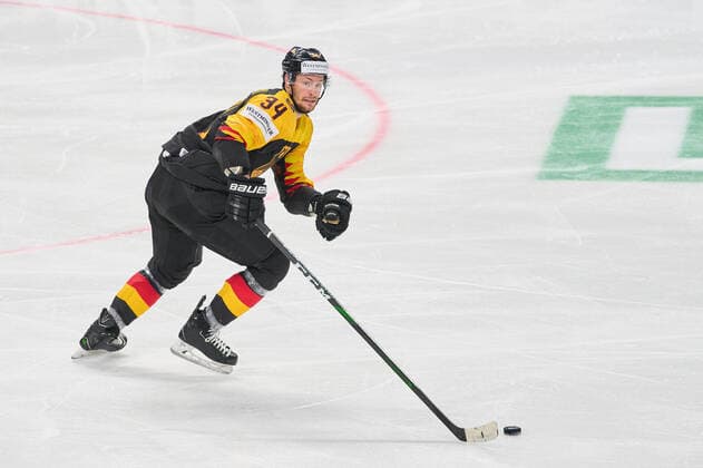Tom KÜHNHACKL, DEB 34 NORWAY - GERMANY 1-5 IIHF Ice hockey, Eishockey WORLD CHAMPIONSHIPS Group B in Riga, Latvia, Lettland, May 22, 2021, Season 2020 2021