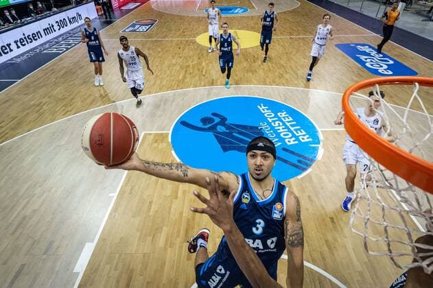Basketball Berlin 22.05.2021 1. Bundesliga easyCredit-BBL BBL Saison 2020 2021 Playoffs Viertelfinale Spiel 2 Alba Berlin - Hamburg Towers Peyton Siva (Alba Berlin, No.03)