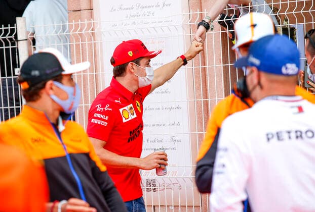 16 Charles Leclerc (MON, Scuderia Ferrari Mission Winnow), F1 Grand Prix of Monaco at Circuit de Monaco on May 23, 2021 in Monte-Carlo, Monaco. (Photo by HOCH ZWEI) Monte-Carlo Monaco