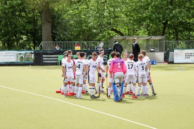 Hockey l I Herren I Saison 2021 I Länderspiel I Testspiel I Deutschland - Kanada I 23.05.2021 Team Deutschland Hamburg UHC Arena Wesselblek Hamburg Deutschland Copyright: xLobeca RalfxHomburgx