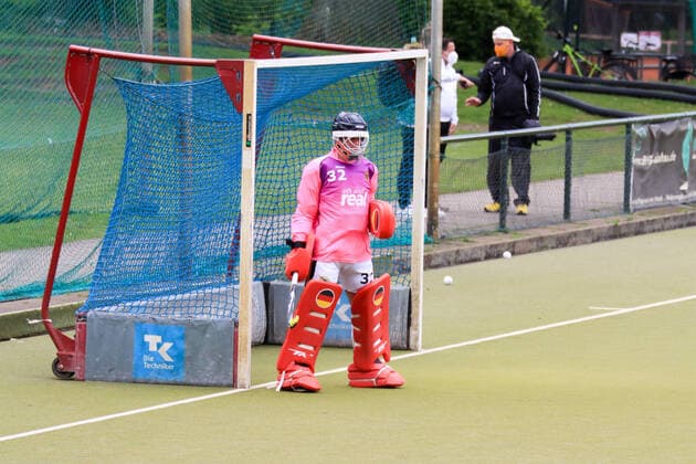 Hockey l I Herren I Saison 2021 I Länderspiel I Testspiel I Deutschland - Kanada I 23.05.2021 STADLER Alexander (32, Deutschland) Hamburg UHC Arena Wesselblek Hamburg Deutschland Copyright: xLobeca RalfxHomburgx