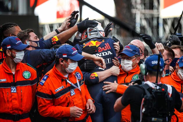 33 Max Verstappen (NED, Red Bull Racing), F1 Grand Prix of Monaco at Circuit de Monaco on May 23, 2021 in Monte-Carlo, Monaco. (Photo by HOCH ZWEI) Monte-Carlo Monaco