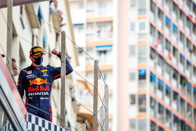 33 Max Verstappen (NED, Red Bull Racing), F1 Grand Prix of Monaco at Circuit de Monaco on May 23, 2021 in Monte-Carlo, Monaco. (Photo by HOCH ZWEI) Monte-Carlo Monaco