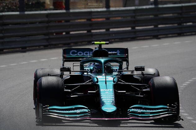 FORMULA 1 GRAND PRIX DE MONACO 2021, 20. - 23.05.2021 23.05.2021, Monaco Circuit, Monte Carlo, FORMULA 1 GRAND PRIX DE MONACO 2021, 20. - 23.05.2021 , im Bild Sebastian Vettel (DEU 5), Aston Martin Cognizant Formula One Team