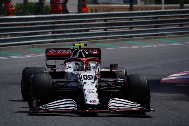 FORMULA 1 GRAND PRIX DE MONACO 2021, 20. - 23.05.2021 23.05.2021, Monaco Circuit, Monte Carlo, FORMULA 1 GRAND PRIX DE MONACO 2021, 20. - 23.05.2021 , im Bild Antonio Giovinazzi (ITA 99), Alfa Romeo Racing ORLEN