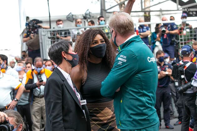 Serena Williams (USA), F1 Grand Prix of Monaco at Circuit de Monaco on May 23, 2021 in Monte-Carlo, Monaco. (Photo by HOCH ZWEI) Monte-Carlo Monaco
