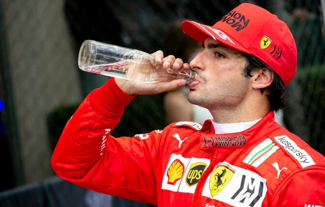 55 Carlos Sainz (ESP, Scuderia Ferrari Mission Winnow), F1 Grand Prix of Monaco at Circuit de Monaco on May 23, 2021 in Monte-Carlo, Monaco. (Photo by HOCH ZWEI) Monte-Carlo Monaco
