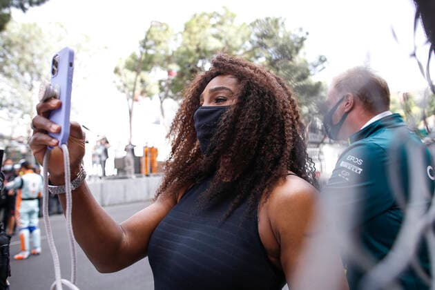Serena Williams (USA), F1 Grand Prix of Monaco at Circuit de Monaco on May 23, 2021 in Monte-Carlo, Monaco. (Photo by HOCH ZWEI) Monte-Carlo Monaco