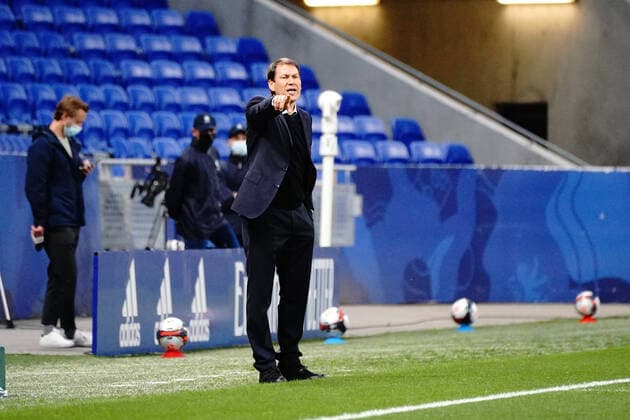 Rudi Garcia (Entraineur de Lyon) FOOTBALL : Lyon vs OGC Nice - Ligue 1 Uber Eats - Lyon - 23 05 2021 NorbertScanella PanoramiC 