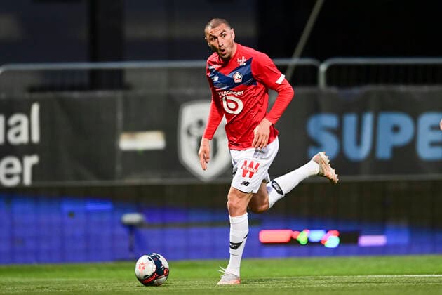 Burak Yilmaz (Losc) FOOTBALL : Sco Angers vs LOSC - 38e journee Ligue 1 Uber Eats - 23 05 2021 JBAutissier Panoramic 