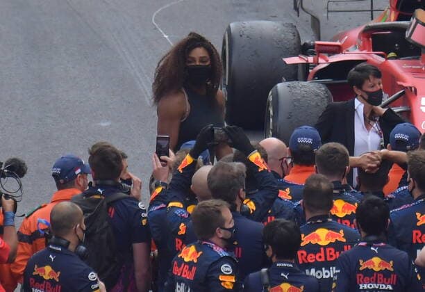Formel 1, GP Monaco, Serena Williams zu Gast FORMULA 1 GRAND PRIX DE MONACO 2021, 20. - 23.05.2021 23.05.2021, Monaco Circuit, Monte Carlo, FORMULA 1 GRAND PRIX DE MONACO 2021, 20. - 23.05.2021 , im Bild Tennisspielerin Serena Williams