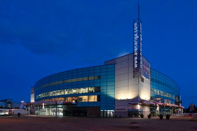 The Arena Riga, the stage of the 2021 IIHF Ice hockey, Eishockey World Championship, WM, Weltmeisterschaft in Riga, Latvia, on May 24, 2021. (CTKxPhoto VitxSimanek) CTKPhotoP2021052404037  VIS 014