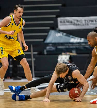 Jordan Swing (Towers) 24.05.21, Hamburg Towers vs. Alba Berlin, Hamburg-Wilhelmsburg, edel-optics Arena, easyCredit BBL, Basketball Bundesliga, Saison 2020 2021, Play-Off Viertelfinale, 3. Spiel Â