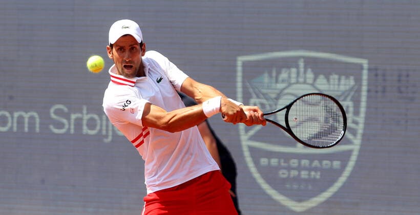 25.05.2021 Belgrade(Serbia) ATP, Tennis Herren Belgrade Open men s tennis singles Novak Djokovic :