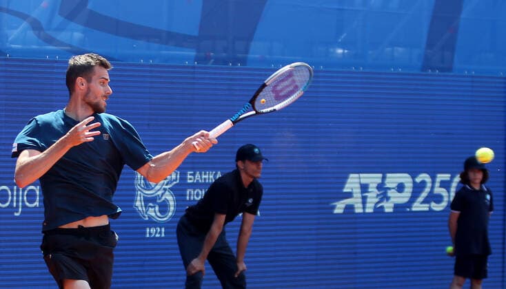 25.05.2021 Belgrade(Serbia) ATP, Tennis Herren Belgrade Open men s tennis singles Mats Moraing Germany :