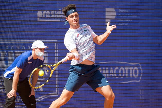 Marco CECCHINATO of the Italy during ATP, Tennis Herren 250 Emilia-Romagna Open 2021, Tennis Internationals in Parma, Italy, May 25 2021  Copyright: xLiveMedia ValerioxOrigox xIPAx xLiveMediax 0