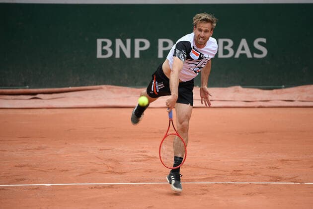 25.Mai 2021 Paris France, Tennis French Open Roland Garros 2021 Qualifikation v.l., Peter Gojowczyk (GER)