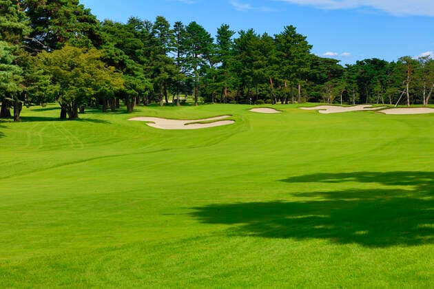 FILE : Kasumigaseki Country Club 13th hole at Kasumigaseki Country Club shot in October 2016, in Kawagoe, Japan. Kasumigaseki CC is the venue for golf at the Tokyo 2020 Olympic Games, Olympische Spiele, Olympia, OS Noxthirdxpartyxsales  (63952015)