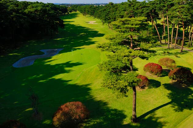FILE : Kasumigaseki Country Club 3rd hole at Kasumigaseki Country Club shot in October 2016, in Kawagoe, Japan. Kasumigaseki CC is the venue for golf at the Tokyo 2020 Olympic Games, Olympische Spiele, Olympia, OS Noxthirdxpartyxsales  (63952218)