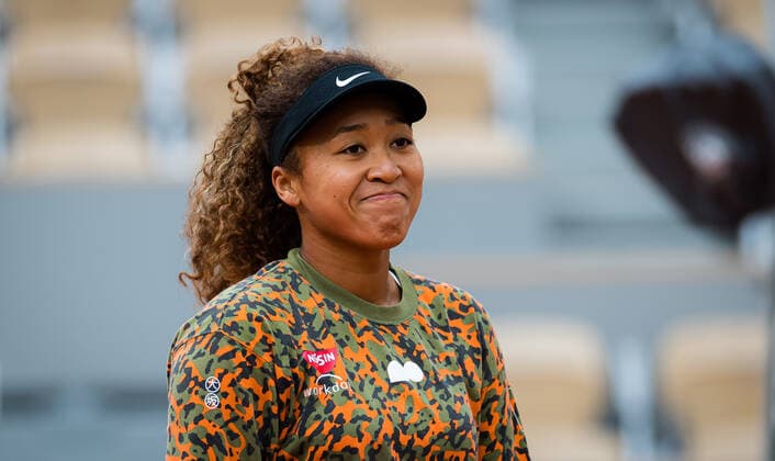 May 26, 2021: Naomi Osaka of Japan during practice ahead of the 2021 Roland Garros Grand Slam Tournament - ZUMAa181 20210526_zaa_a181_022 Copyright: xRobxPrangex