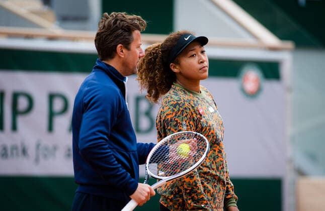May 26, 2021: Naomi Osaka of Japan during practice ahead of the 2021 Roland Garros Grand Slam Tournament - ZUMAa181 20210526_zaa_a181_027 Copyright: xRobxPrangex