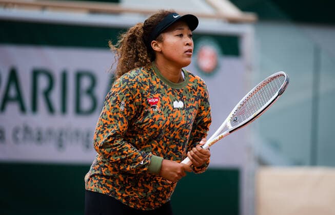 May 26, 2021: Naomi Osaka of Japan during practice ahead of the 2021 Roland Garros Grand Slam Tournament - ZUMAa181 20210526_zaa_a181_030 Copyright: xRobxPrangex