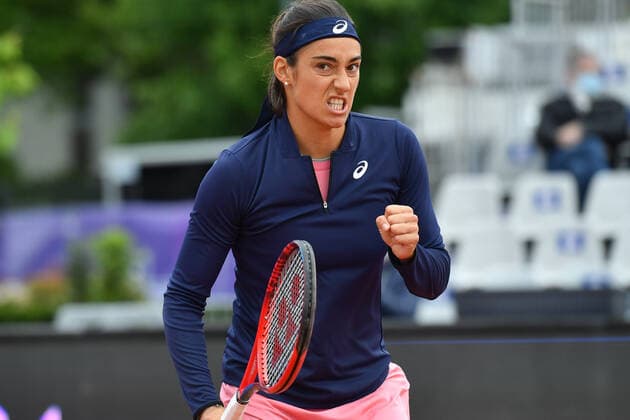 Internationaux de Strasbourg 2021 - Caroline Garcia - France Tennis :Internationaux de Strasbourg 2021 - France - chryslenecaillaud Panoramic 