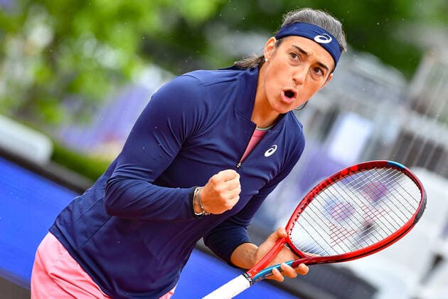 Internationaux de Strasbourg 2021 - Caroline Garcia - France Tennis :Internationaux de Strasbourg 2021 - France - chryslenecaillaud Panoramic 