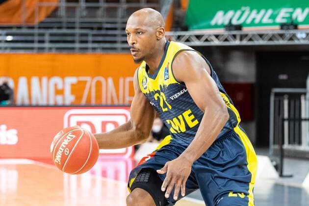 Rickey Paulding (EWE Baskets Oldenburg 23) Ratiopharm Ulm vs. EWE Baskets Oldenburg, Playoffs Spiel 4, Viertelfinale, Saison 2020 21, 26.05.2021 Ratiopharm Ulm vs. EWE Baskets Oldenburg, Playoffs Spiel 4, Viertelfinale Neu-Ulm Copyright: xEibner-Pressefoto RogerxBuerkex EP_EER