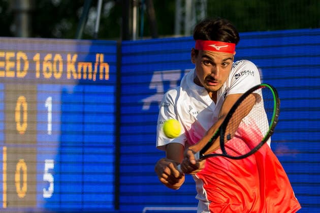 Lorenzo SONEGO of the Italy during ATP, Tennis Herren 250 Emilia-Romagna Open 2021, Tennis Internationals in Parma, Italy, May 26 2021  Copyright: xLiveMedia ValerioxOrigox xIPAx xLiveMediax 0