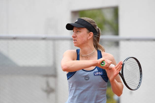 26.05.20121 Paris France, Tennis French Open Roland Garros 2021 v.l., Mona Barthel (GER) Foto: Antonio Borga