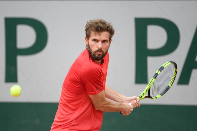 26.05.20121 Paris France, Tennis French Open Roland Garros 2021 v.l., Oscar Otte (GER) Foto: Antonio Borga
