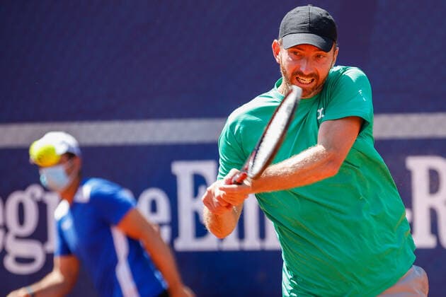 Matwe Middelkoop during double tennis match ATP, Tennis Herren 250 during ATP 250 Emilia Romagna Open 2021, Tennis Internationals in Parma, Italy, May 27 2021  Copyright: xLiveMedia RobertaxCorradinx xIPAx xLiveMediax 0