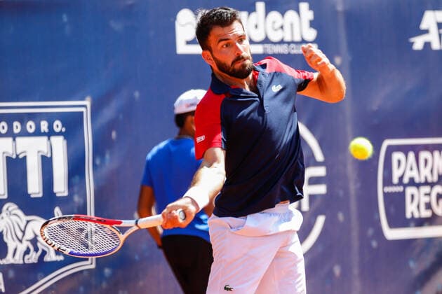 Romain Arneodo during double tennis match ATP, Tennis Herren 250 during ATP 250 Emilia Romagna Open 2021, Tennis Internationals in Parma, Italy, May 27 2021  Copyright: xLiveMedia RobertaxCorradinx xIPAx xLiveMediax 0