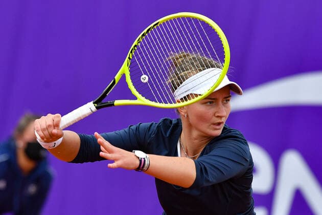 Internationaux de Strasbourg 2021 - Barbora Krejcikova - Republique Tcheque Tennis :Internationaux de Strasbourg 2021 - France - chryslenecaillaud Panoramic 