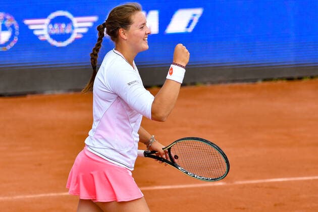 Internationaux de Strasbourg 2021 -Jule Niemeier - Allemagne Tennis :Internationaux de Strasbourg 2021 - France - chryslenecaillaud Panoramic 
